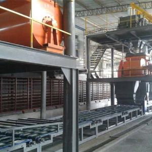 现浇筑一体板生产线